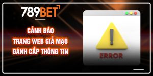 cảnh báo trang web giả mạo