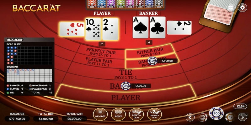 Rút bài thêm đối với Banker sẽ phụ thuộc vào cả Player