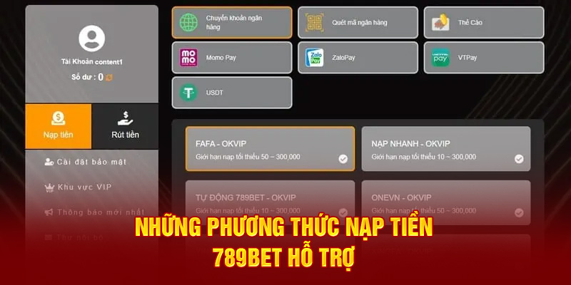 FAQ về hướng dẫn nạp tiền chi tiết 